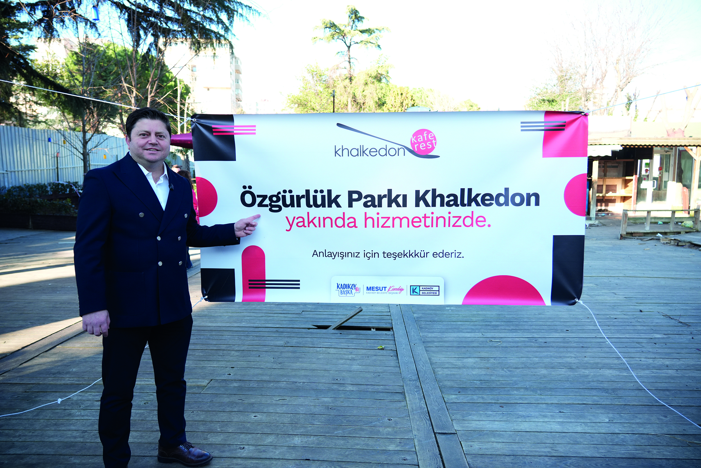 Özgürlük Parkı’na Khalkedon Cafe geliyor